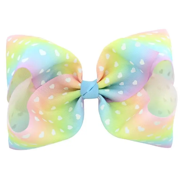 

Kimmy 20pcs Free shipping Large Boutique Hair Bow Valentines Day In Love