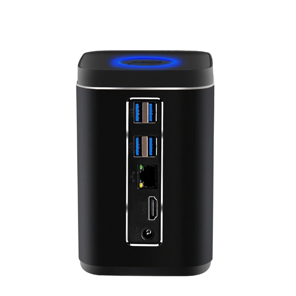 Intel Мини-ПК Windows 10 Quad Core Cherry Trail 1.84 ГГЦ Z8300 2 ГБ DDR3 32 с HDMI LAN WiFi BT камеры СВЕТОДИОДНЫЕ