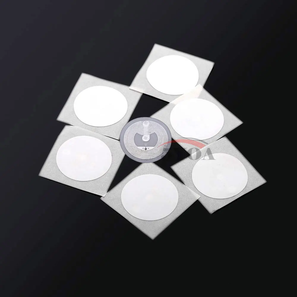50 шт./лот NFC-метка наклейка 13 56 МГц ISO14443A NTAG 213 метка RFID-метка брелоки брелок значок