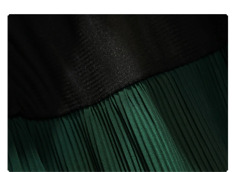 2019 Новый сезон: весна–лето модные Высокая талия плиссированные юбки Для женщин