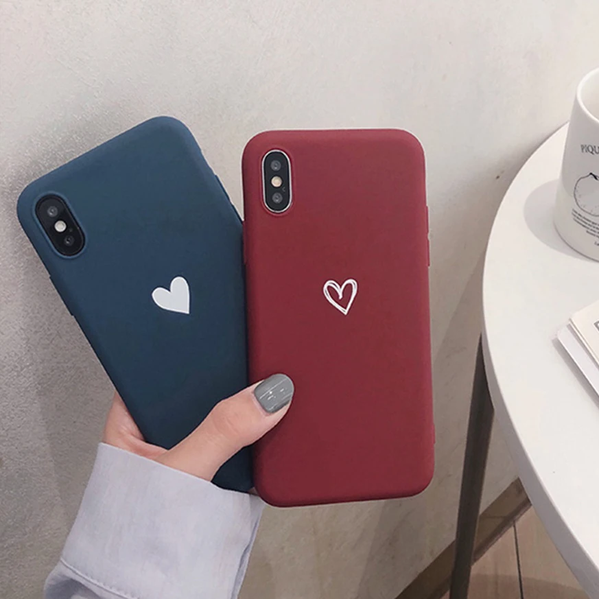 Для Oneplus 7 7Pro чехол Love задняя крышка с принтом сердца для OnePlus 6 One Plus 5T 5 Ретро милый Узор Матовый Мягкий ТПУ чехол для телефона s