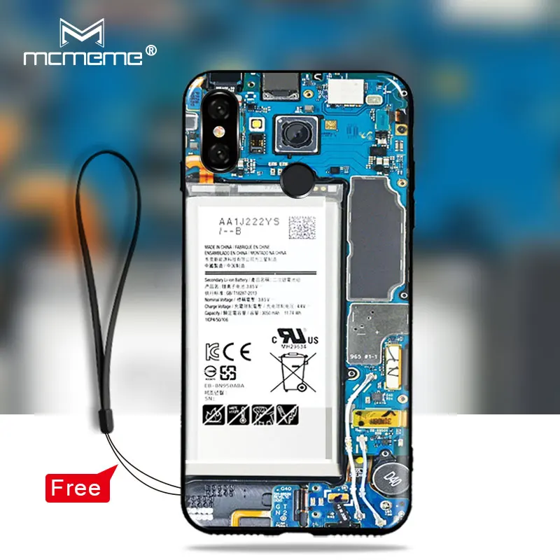For Xiaomi Redmi 6 Pro case 6a a Back Cover Colorfuls battery painting Soft TPU Phone Case 6pro Shell |