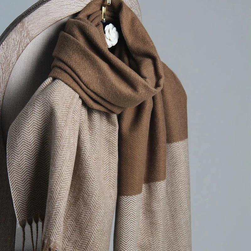

MyLoddy Autumn Winter Cashmere Female Scarf Classic Plaid Kid Scarves Foulard Modern Girl Wool Shawls Women Winter Warm Hombre