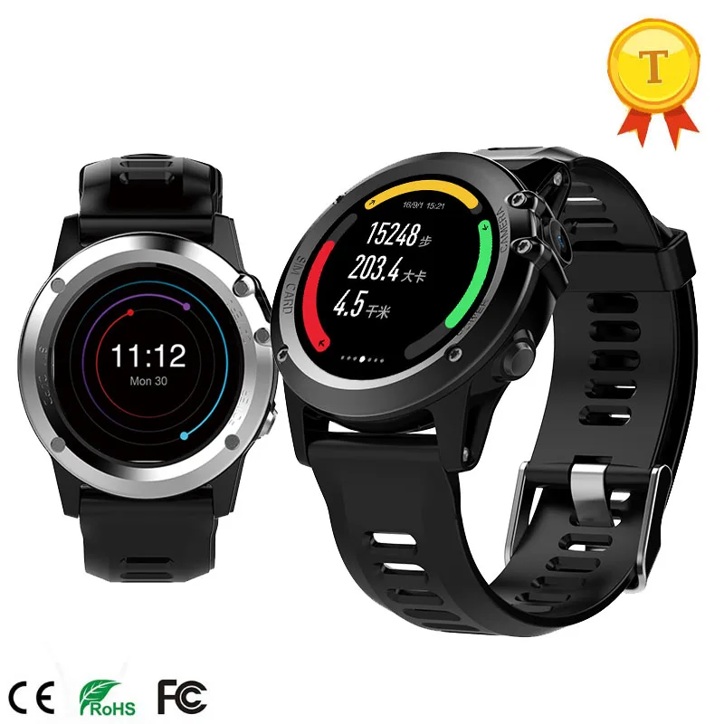 Уличные Смарт часы 2017 3G Wi Fi GPS камера IP68 водонепроницаемый 1 39 дюйма 400*400 MTK6572