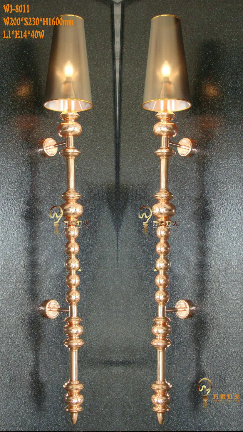 

Длинная настенная лампа для гостиничного зала, гостиной, Настенный бра, коридор KTV, Главная комната, большой светодиодный настенный светиль...