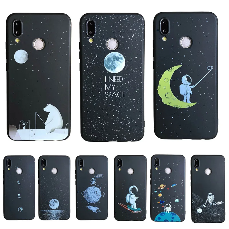 Милый мультяшный Мягкий чехол из ТПУ для Huawei P20 lite pro P8 9 10 P smart Mate 20 Honor 7A 7C 8X Y5 Y6 Y7 Y9 |