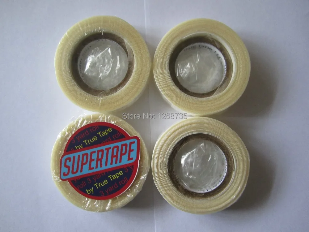 1pcs finest quality Lace wig glue tape for hair extension double sider Free shipping human with supertape | Шиньоны и парики
