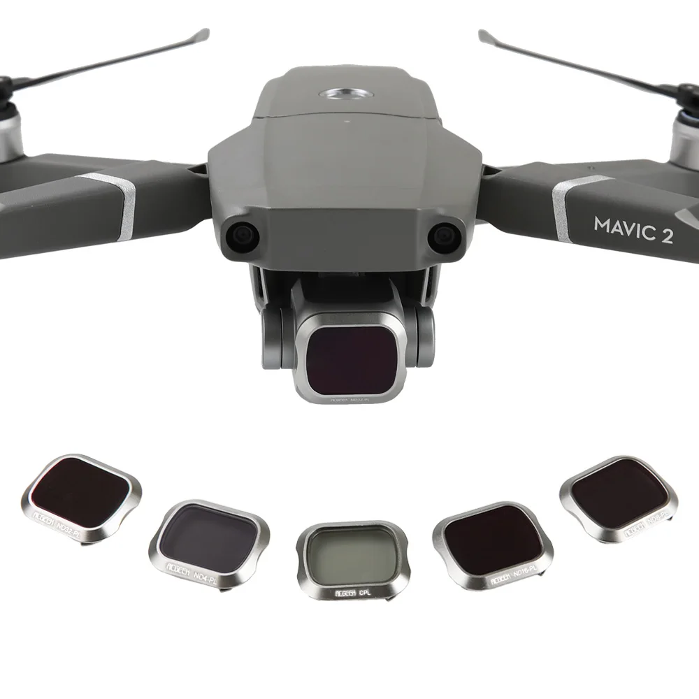 Фильтр объектива камеры ND4 8 16 32 PL HD Профессиональный для DJI Mavic 2 Pro RC Квадрокоптер с 4K HD камера Дрон