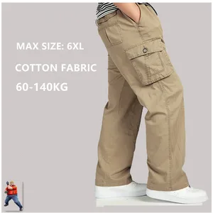 Мужские брюки-карго Modis, черные брюки-карго, брюки-карго, мужские брюки размера плюс, 5XL, 6XL, хаки, военные тактические брюки-карго