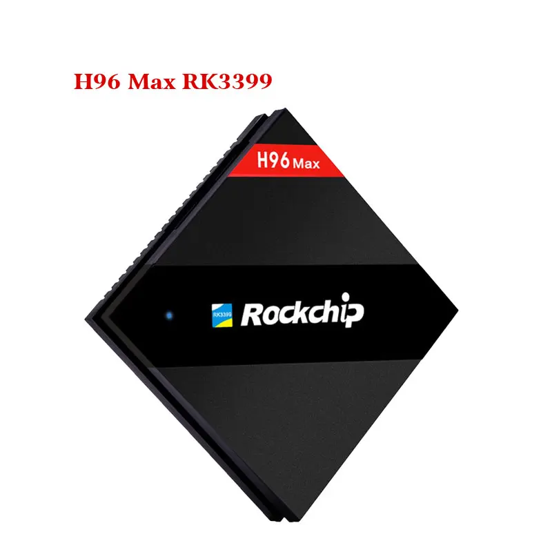 H96 max 4 ГБ 32 RK3399 Интеллектуальный Android TV Box 7 1 Dual WiFi BT4.1 H.265 k USB3.0 медиаплеер PK Pro