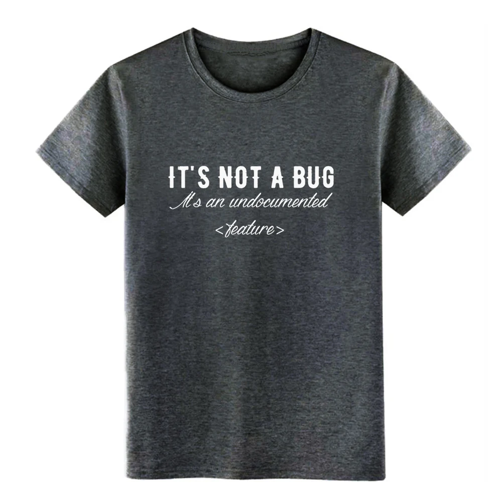 Футболка с надписью Buck it s not a bug undoortized featur хлопковая вырезом лодочкой в уличном
