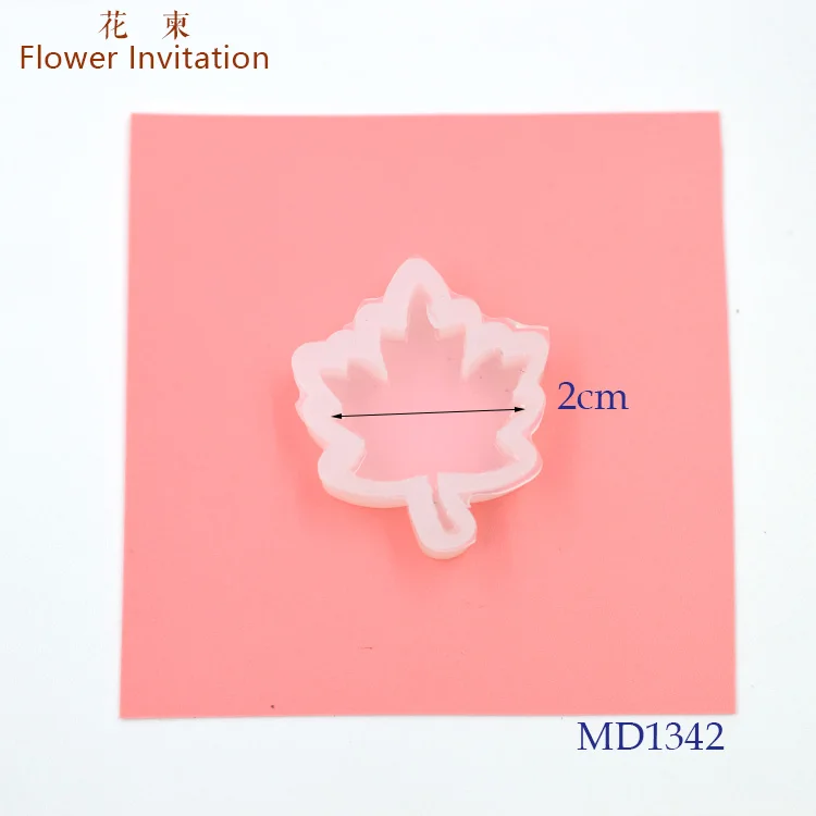 MD1342 Цветок приглашение маленькая форма в виде животных MD1331-1346 DIY молд ручной работы ювелирные изделия инструменты AB Клей новое поступление - Цвет: MD1342
