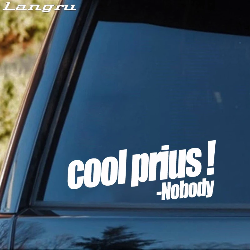 Langru для крутого Prius Забавный гоночный грузовик дизельное Окно Наклейка задняя
