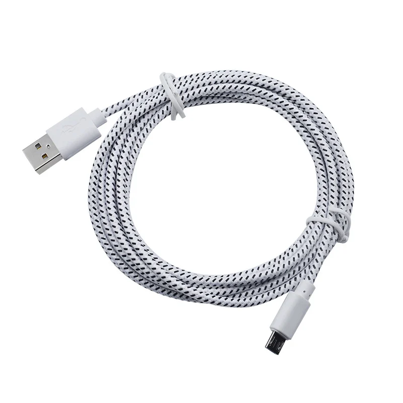 Универсальный usb-кабель для зарядки и передачи данных 1 м пеньковый шнур Micro USB