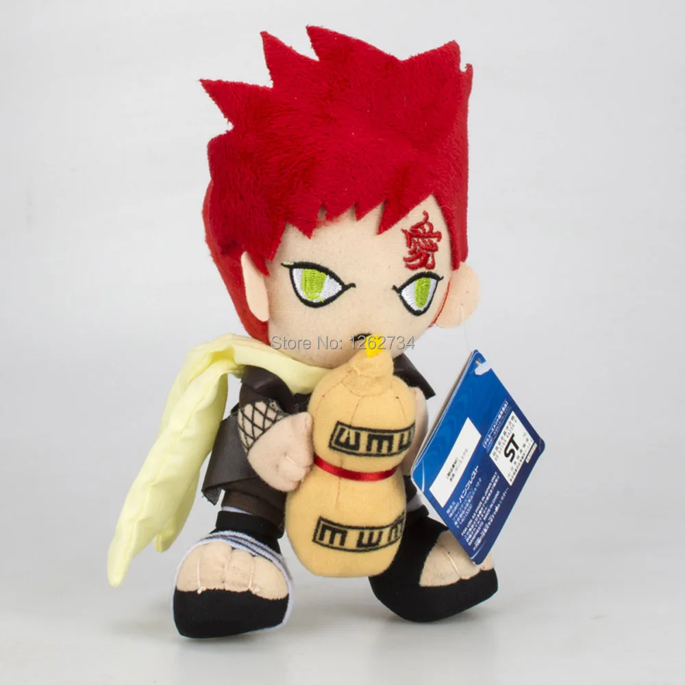 10 шт. удзумаки Наруто Учиха Саске Итачи Hatake Kakashi Gaara 20 см Подвеска плюшевая кула