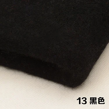 13 black Дешевая распродажа, 500 г, высокое качество, кашемировая пряжа для ручного вязания, натуральная мериносовая шерсть, пряжа для детского пальто, зимняя теплая пряжа - Цвет: 13 black