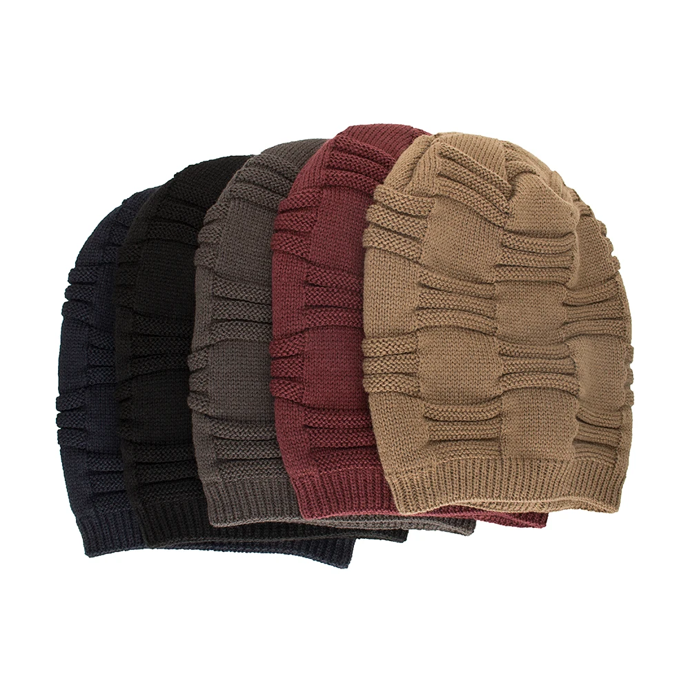 

Joymay 2018 New Winter Hat Unisex Skullies & Beanies Knitting Cap Hats Gorro Caps For Men Women Dropshipping WM099