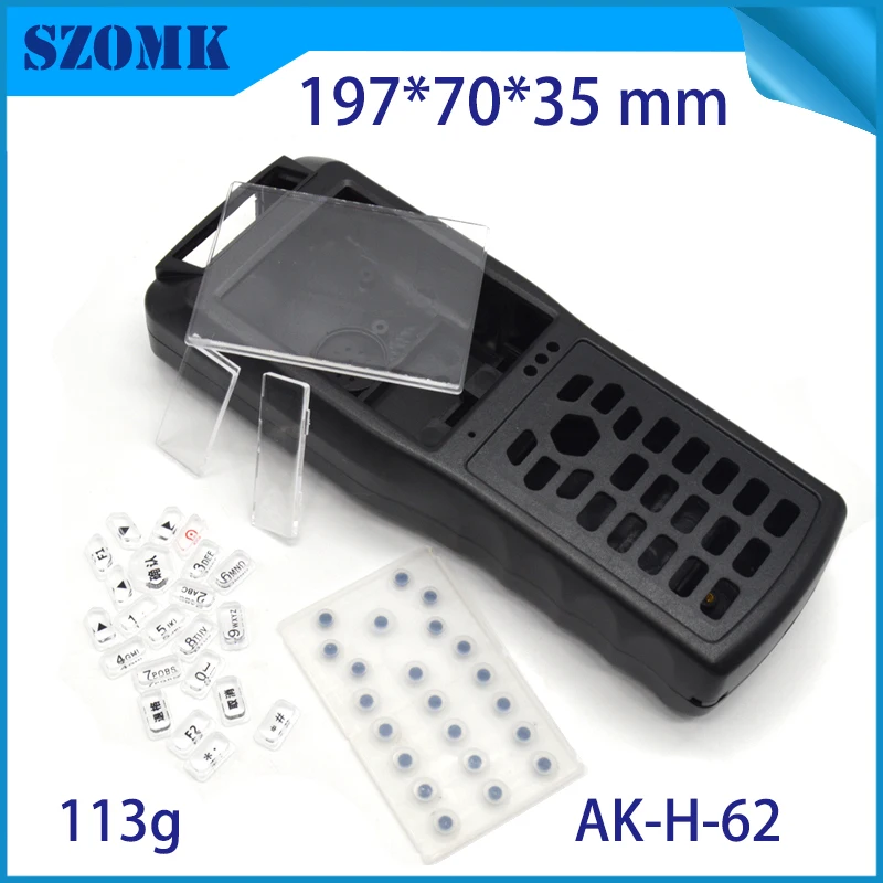 4 pcs 197*70*35mm electronics scanner plastic handheld enclosure abs box for device instrument case | Обустройство дома
