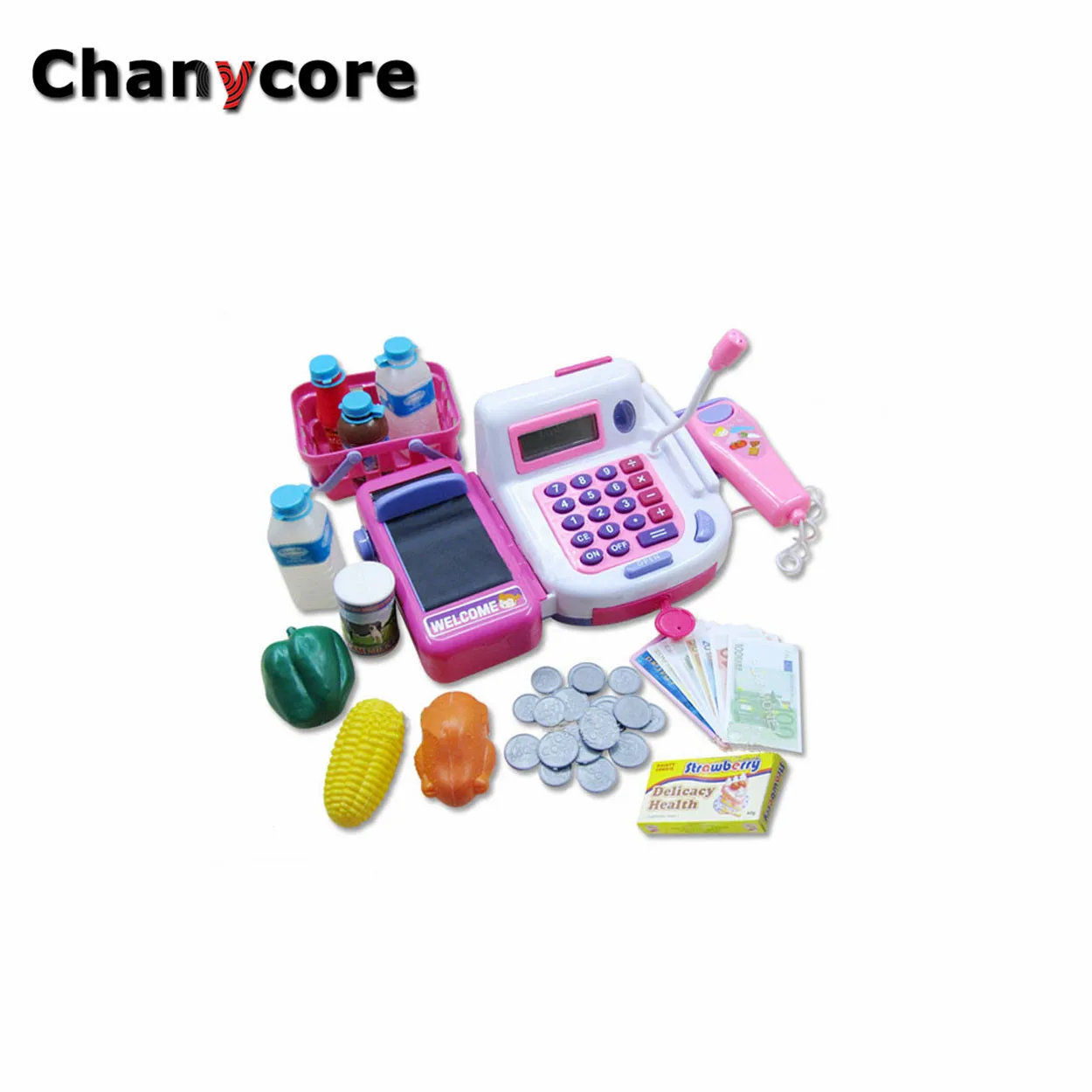 Chanycore ролевые игры игрушка касса Регистрация с реальным калькулятором игрушка|toy