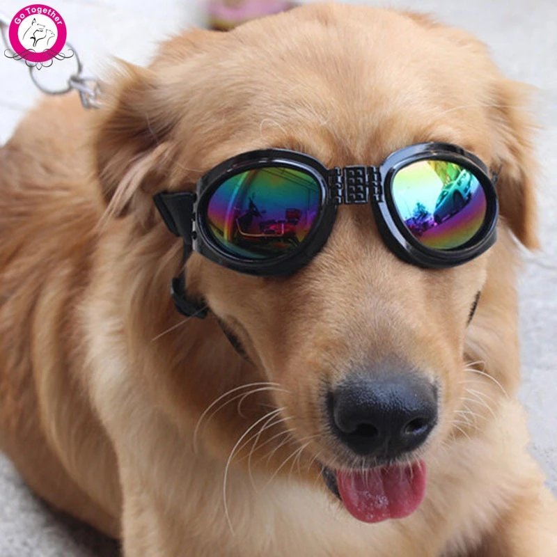 Fashion Pet Dog Sunglasses Adjustable Elastic Webbing Puppy Goggles Eye Wear Protection Glasses Grooming Accessories | Дом и сад