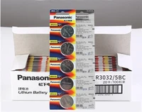 1000pcslot original battery for panasonic br3032 ecr3032 dl3032 3v button cell coin car remote control electric alarm batteries