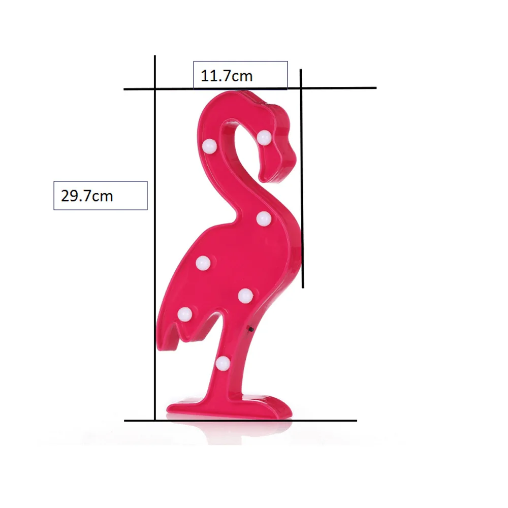 Fairy Lights Flamingo Pineapple Moon Lamp LED Battery Box Children's Night Light Table Luminaria Led Lamp.q |