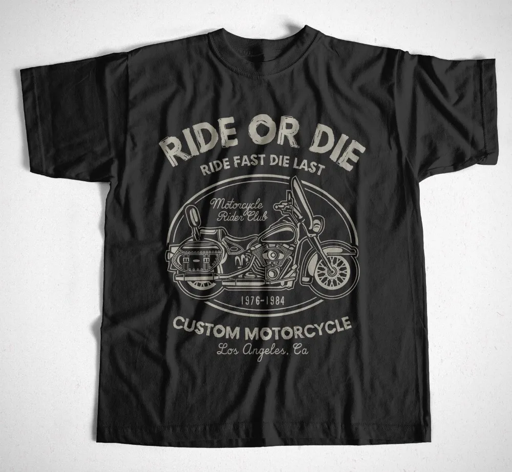 

2018 T Shirts for Men Cotton Summer Style Rocker 42 S-3Xl Easy Rider Route 66 Biker Custom Chopper Motorrad Kult Funny Tees