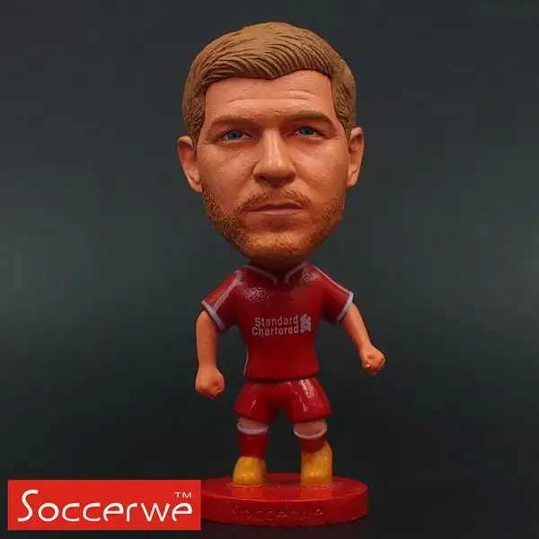 Soccerwe Англия Европейский Футбол Звезда прекрасные фигурки модель игрушки