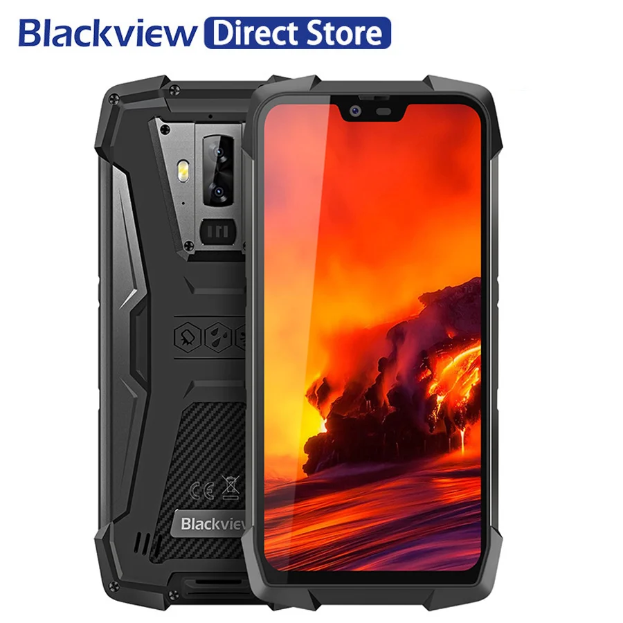 Blackview BV9700 Pro IP69 водонепроницаемый мобильный телефон Helio P70 6 ГБ+ 128 Гб 4380 мАч Android 9,0 двойная камера ночного видения смартфон