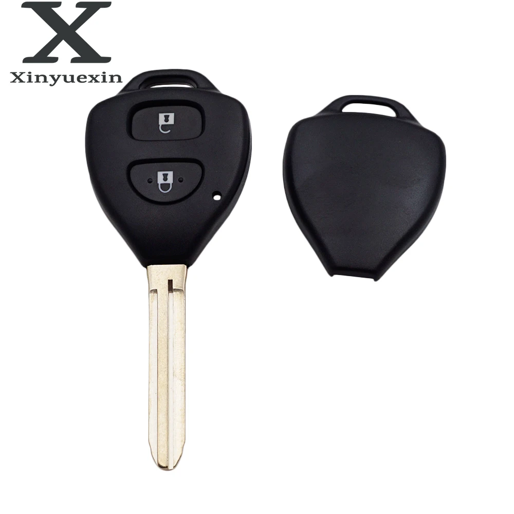 

Xinyuexin Uncut Replacement Plastic Remote Blank Key For Toyota Camry 2007 2008 2009 2010 Avalon Corolla Matrix RAV4 Venza Yaris