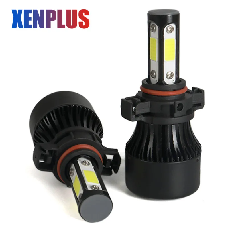 Xenplus H4 светодиодный H7 H16 HB3 HB4 H11 H8 H13 9005 9006 5202 фар автомобиля лампы удара 4 стороны