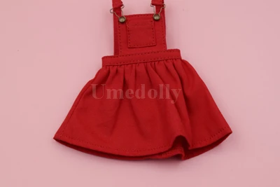 1pcs dress 1 шт. 4 цвета с открытыми плечами футболка с ремешком платье для Blyth, Azone, Licca, куклы-Барби одежда комбинезоны наряды Аксессуары - Цвет: 1pcs dress