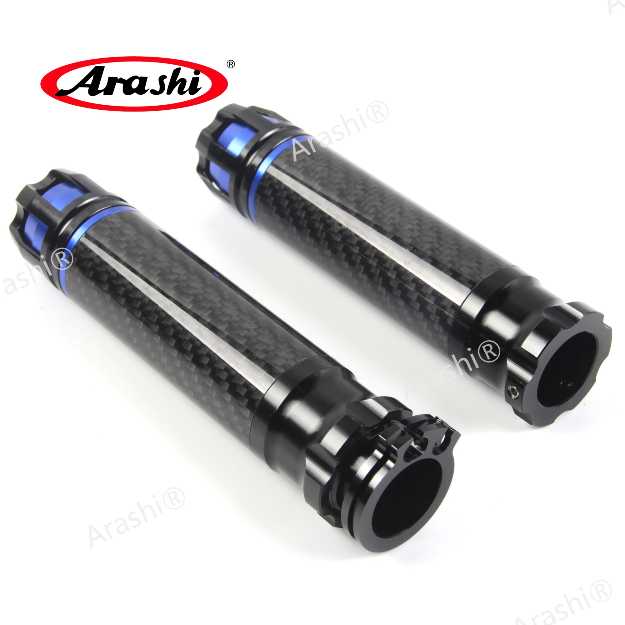 Мотоциклетные ручки Arashi с ЧПУ из углеродного волокна аксессуары для мотоциклов