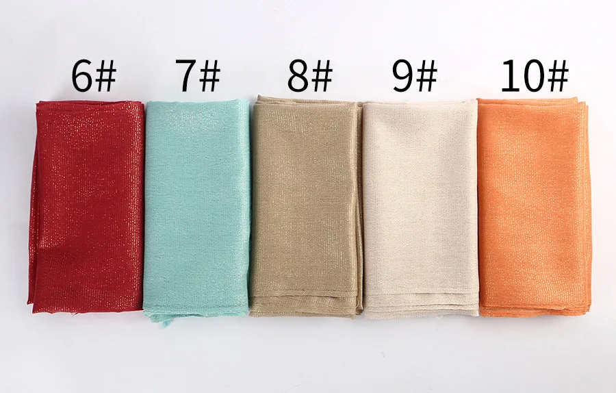 

100pc/lot gold color thread solid scarf women shinny plain shawl viscose scarf and shawl muslim printed scarfs arab hijabs