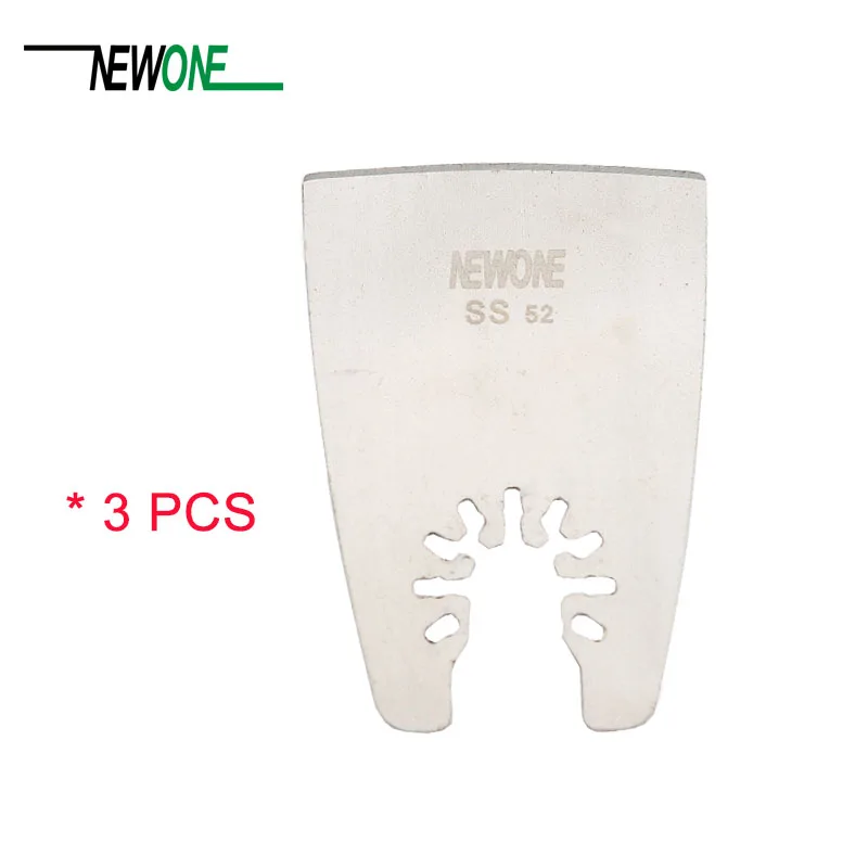 3PCS Newone SS гибкий скребок Осциллирующий многофункциональный инструмент пилы Совместимость с Fein Dremel Makita Milwaukee и многое другое, DIY дома - Цвет: 3PCS