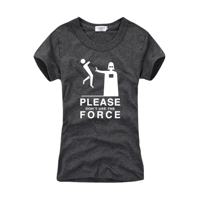Звездные войны Дарт Вейдер с принтом Повседневная футболка Для женщин Рубашка