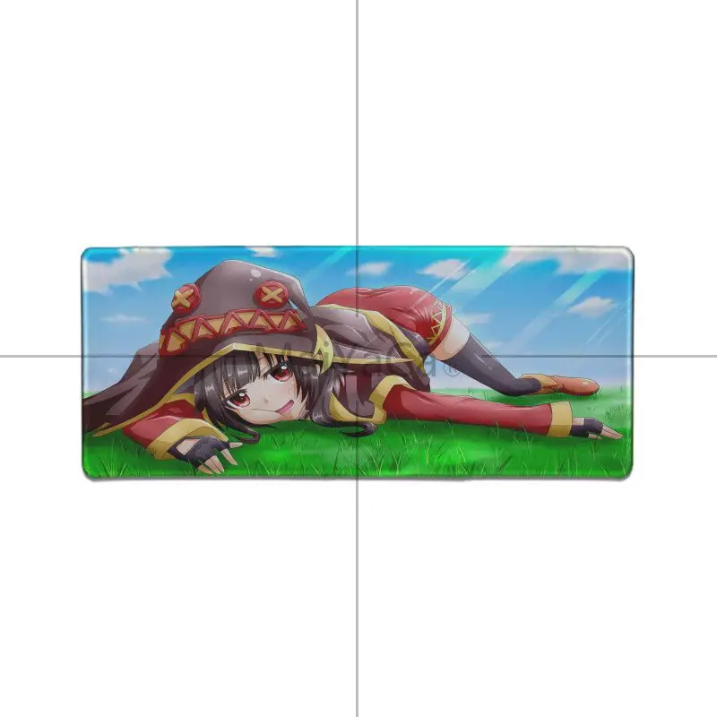 Резиновый прочный коврик для мыши MaiYaCa megumin с аниме уникальный Настольный