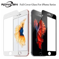 full coverage cover tempered glass for iphone 7 8 6 6s plus screen protector protective film for iphone 11 12 13 pro x xs max xr
