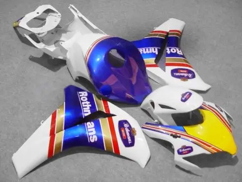 Комплект обтекателей под давлением для HONDA CBR1000RR 08 09 10 11 CBR 1000RR 2008 2009 2011 ABS белый