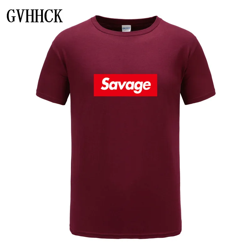 2018 мужские suprem футболки Savage футболка пародия нет сердца X режим убоя Gang ATL из 100%