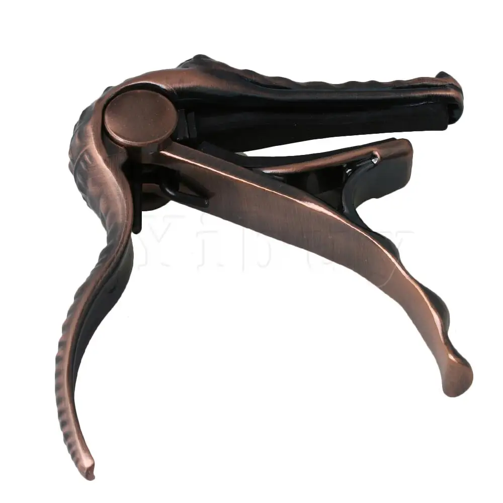 Yibuy Guitar Capo Built Key Clamp Trigger Change for Accessoies | Спорт и развлечения