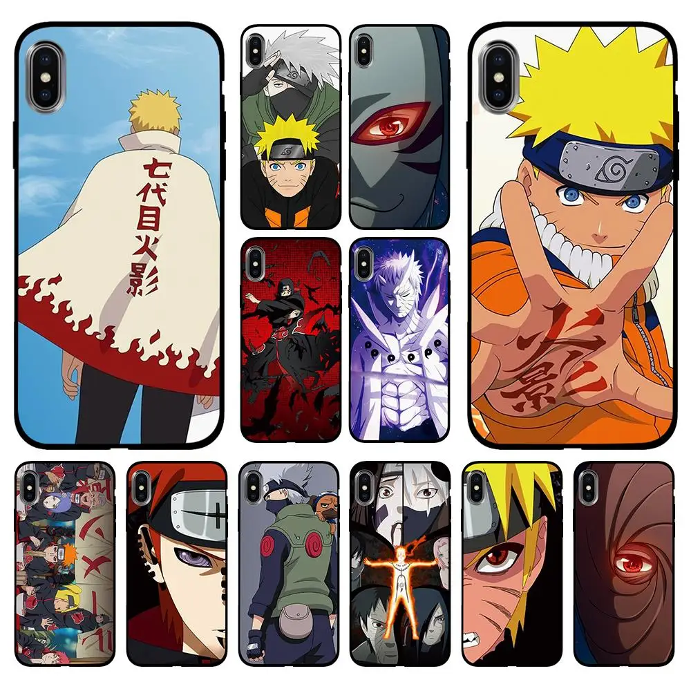 Hokage naruto Kakashi Мягкий чехол из ТПУ для Apple iPhone 6 6S 7 8 Plus 5 5S SE X XS MAX XR силиконовые