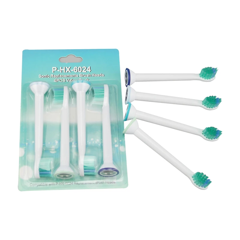 4 шт./упак. Замена Зубная щётка головок для зубной щетки Philips Sonicare ProResults HX6013/66 HX6930 HX9340 HX6950 HX6710 HX9140 HX6530