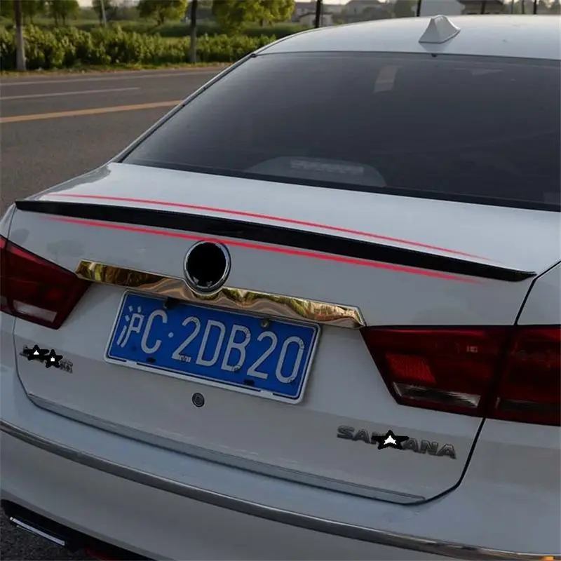 Automobile Decoration Mouldings Personalized Exterior Modification Auto Spoilers Wings 13 14 15 FOR Volkswagen Santana | Автомобили и