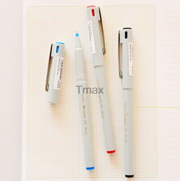 12 Pcs/Lot Zebra BE-100 Gel Pens 0.5mm gel pen blue/black/red ink financial pens Writing Supplies Office & School | Канцтовары для