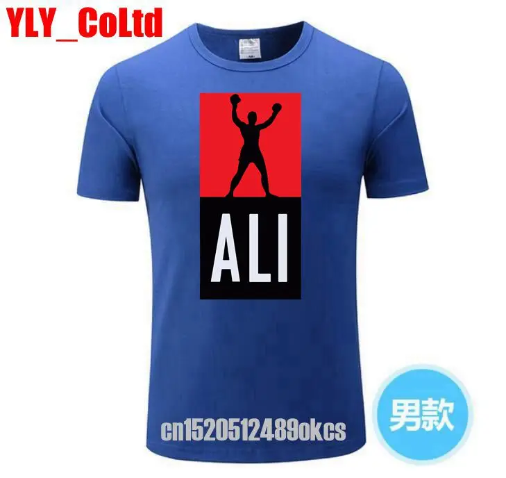 Мужская футболка с надписью Muhammad Ali мужские футболки s MUHAMMAD ALI мужская