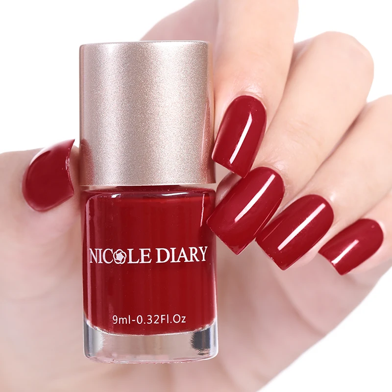 NICOLE DIARY белый лак для ногтей 9 мл Лак долговечный цветной аксессуары инструмент |