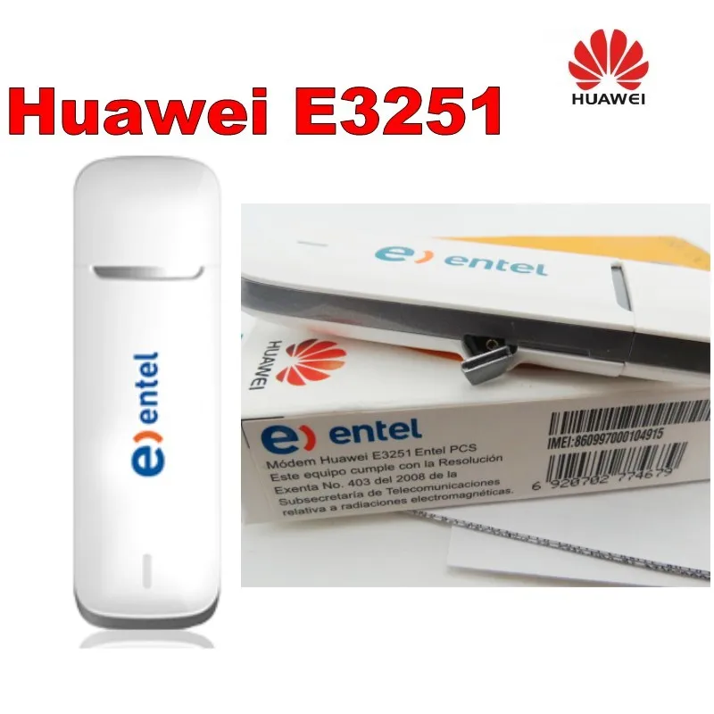 Набор из 50 шт. совершенно новые оригинальные Разблокированные HUAWEI E3251 HSPA + 43 2