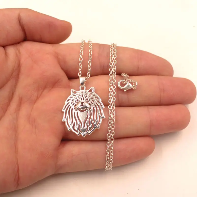 Лидер продаж модное ожерелье в виде Персидского кота подвеска животного