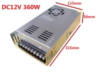 3 years warranty 50pcs12v 30a 360w switch power supply driver adapter for transformer led strip light display 110v220v